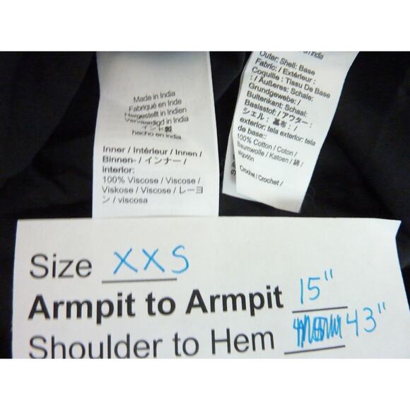 NWT J Crew Lace Black Dress Regenerative Cotton - Picture 8 of 8